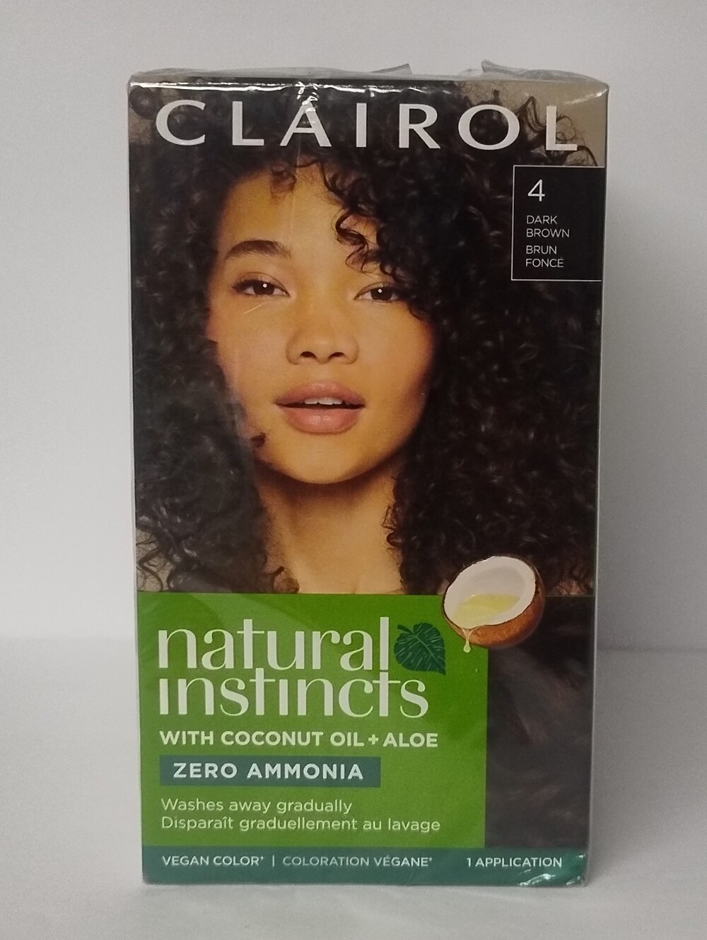Clairol Natural Instincts Hair Color - Dark Brown 4,  3 Pack